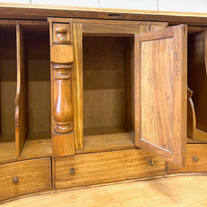 A Vintage English Pine Drop Front Desk