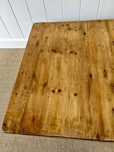 A Vintage English Country Pine Coffee Table