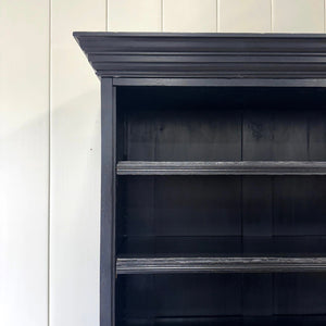 A 19th Century Ebonized French Open Bookcase