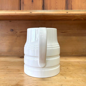 English Antique Ironstone Banded Pitchers or Milk Jugs