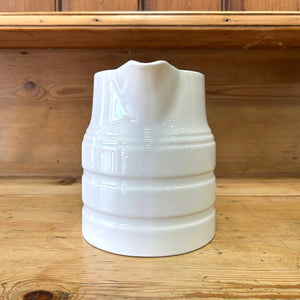 English Antique Ironstone Banded Pitchers or Milk Jugs