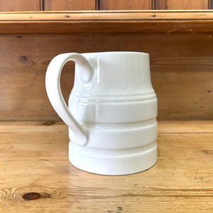 English Antique Ironstone Banded Pitchers or Milk Jugs