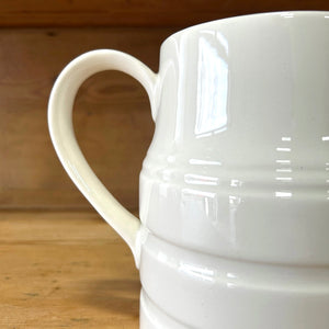 English Antique Ironstone Banded Pitchers or Milk Jugs