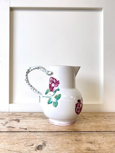 Tiffany & Co Strasbourg Flowers Pitcher Braided Handle Portugal