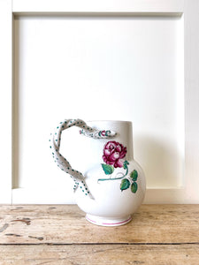 Tiffany & Co Strasbourg Flowers Pitcher Braided Handle Portugal