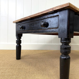 An Antique English Country Pine Coffee Table
