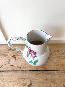 Tiffany & Co Strasbourg Flowers Pitcher Braided Handle Portugal