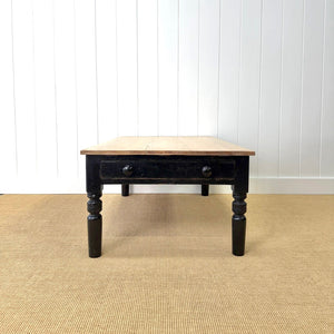 An Antique English Country Pine Coffee Table