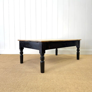 An Antique English Country Pine Coffee Table