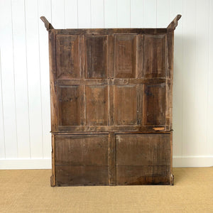 A 19th Century English Pine Open Housekeeper's Cupboard