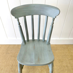 A Vintage Pair of 2 Slat Back Chairs