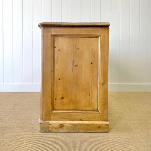 An English Country 7 Drawer Pine Buffet or Sideboard