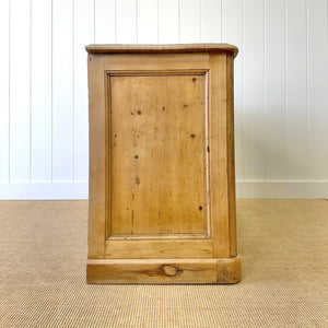 An English Country 7 Drawer Pine Buffet or Sideboard