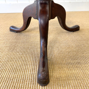 Antique English 18th Century Mahogany Flip-top Table