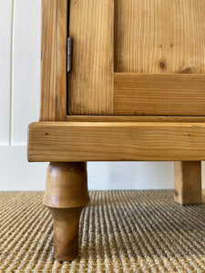 A Charming Set of English Pine Nightstands c1890