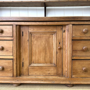 A 19th Century Pine Welsh Kitchen Dresser or Hutch