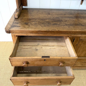 A 19th Century Pine Welsh Kitchen Dresser or Hutch