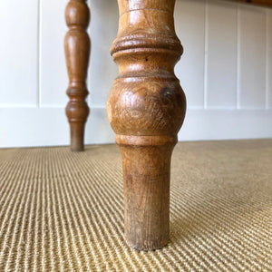 An Antique English Country Pine 7ft Dining Table