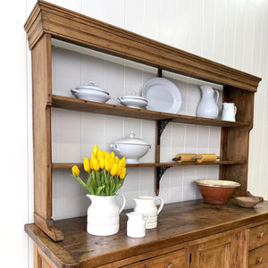 A 19th Century Pine Welsh Kitchen Dresser or Hutch