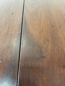 Antique English Mahogany Georgian Spoon Foot Drop Leaf Table c1800