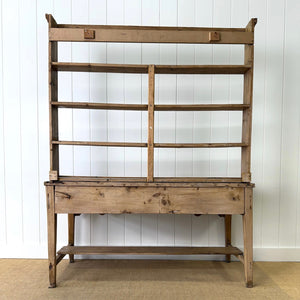An Antique Pine Country Welsh Dresser c1800