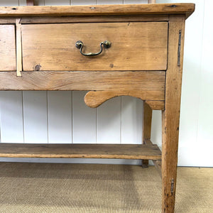 An Antique Pine Country Welsh Dresser c1800