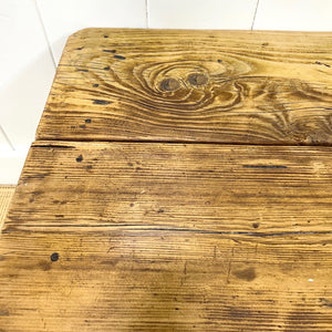 An Antique English Country Pine Coffee Table
