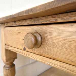 An Antique English Country Pine Coffee Table