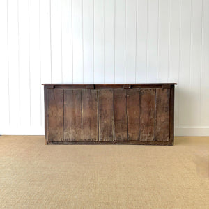A Large Antique Welsh Oak Dresser Base or Sideboard c1800