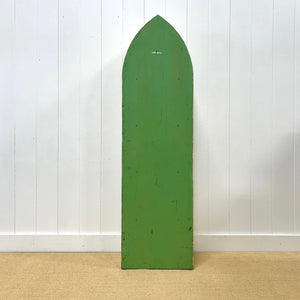 An English Late 19th Century Gothic Style Painted Oak Bookcase