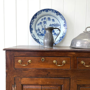 A Large Antique Welsh Oak Dresser Base or Sideboard c1800