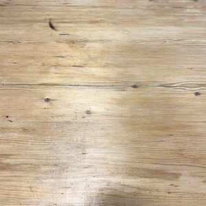 Antique English Country Pine and Oak Coffee Table c1890