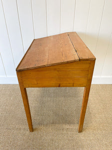 Antique English Pine Architect's Desk c1880