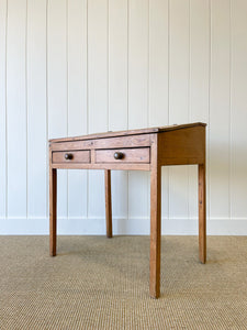 Antique English Pine Architect's Desk c1880