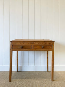 Antique English Pine Architect's Desk c1880
