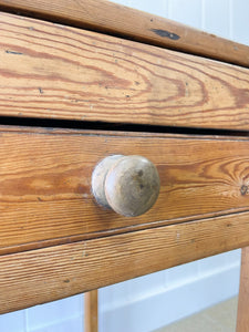 Antique English Pine Architect's Desk c1880