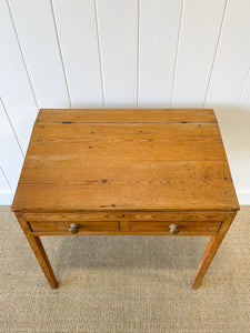 Antique English Pine Architect's Desk c1880