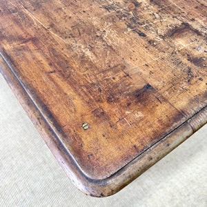 An Antique English Country Pine 6 ft Kitchen Dining Table c1890