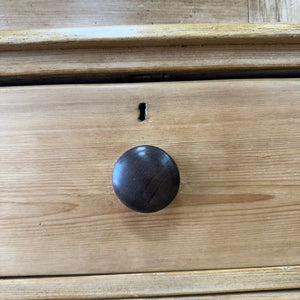 A 19th Century Cornish Pine Bookcase Cabinet or Hutch