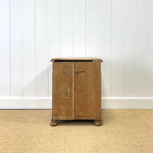 An Antique English Pine Nightstand c1890