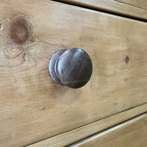 A 19th Century Cornish Pine Bookcase Cabinet or Hutch