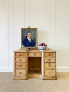 A Diminutive English Pine Sideboard c1870