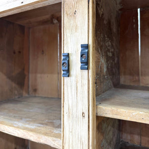 A 19th Century Cornish Pine Bookcase Cabinet or Hutch
