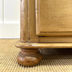 An Antique English Pine Nightstand c1890