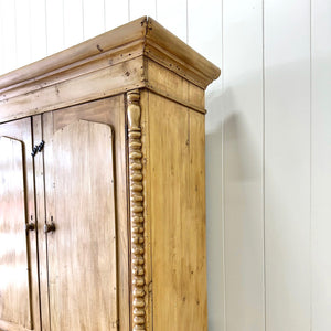 A 19th Century Cornish Pine Bookcase Cabinet or Hutch