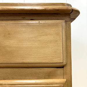 An Antique English Pine Nightstand c1890