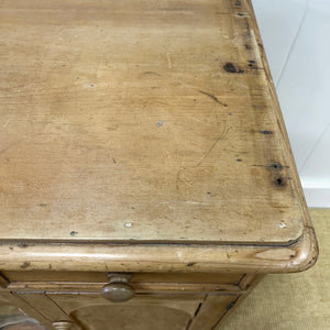 An Antique English Pine Sideboard c1880