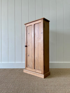Vintage English Pine Diminutive Standing Cabinet