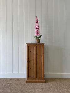 Vintage English Pine Diminutive Standing Cabinet