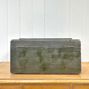 Collection of 4 Antique Painted Georgian Country House Boxes